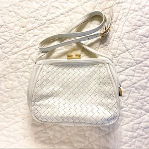 Vintage Woven Crossbody Bag